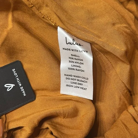 *NWT* Lulus Something Wild Brown Multi Print Twist-Front Midi Skirt, Size Small - Picture 13 of 13